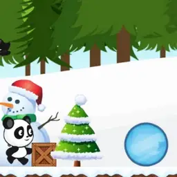 Magical Christmas Panda Run